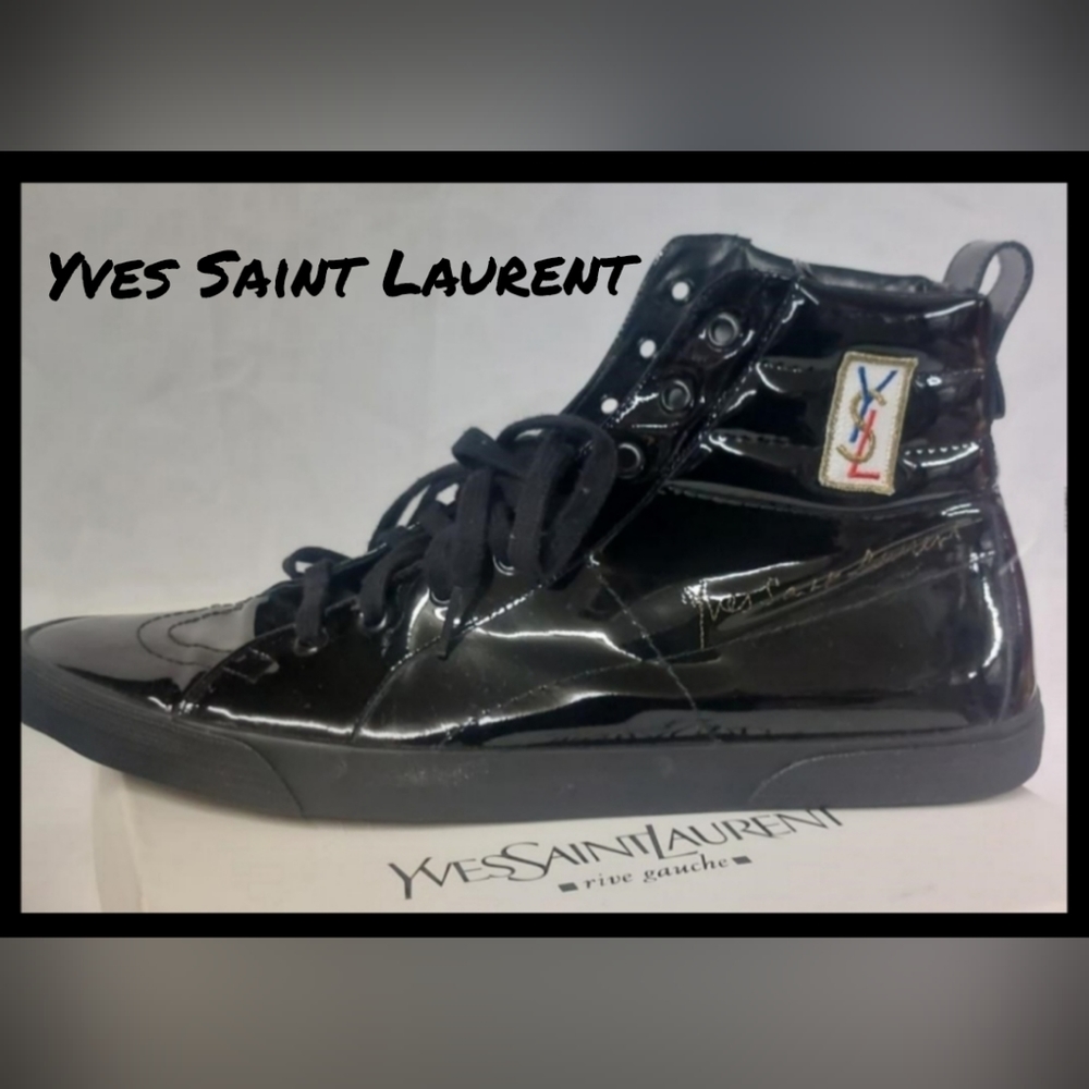 NWT Yves Saint Laurent Rolling High Top Sneakers